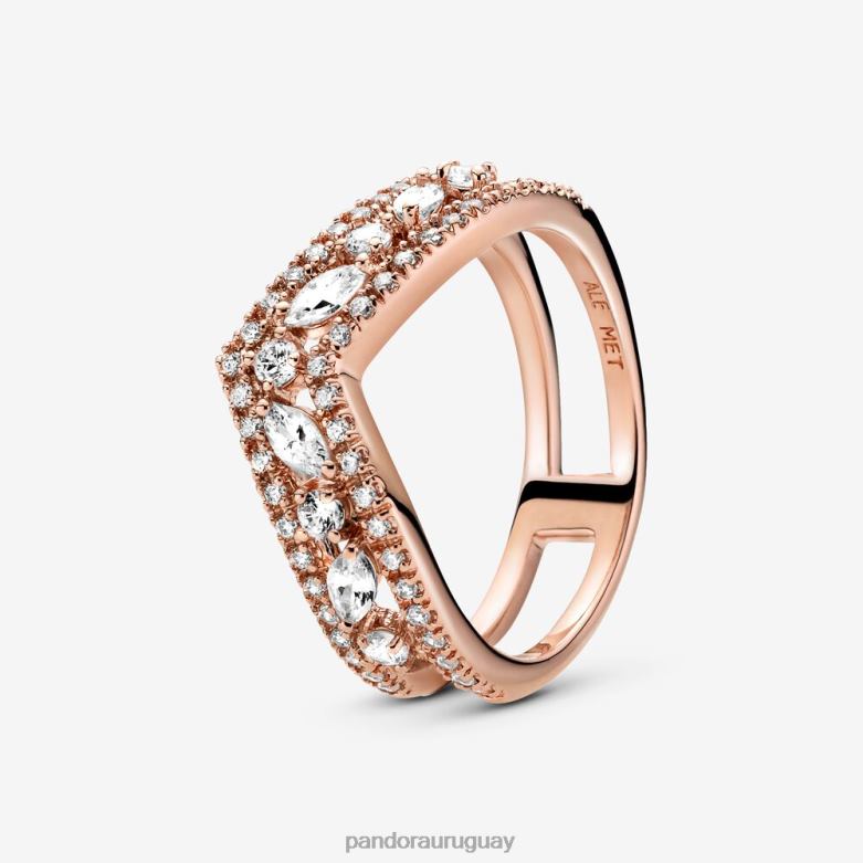 Anillo pandora doble deals